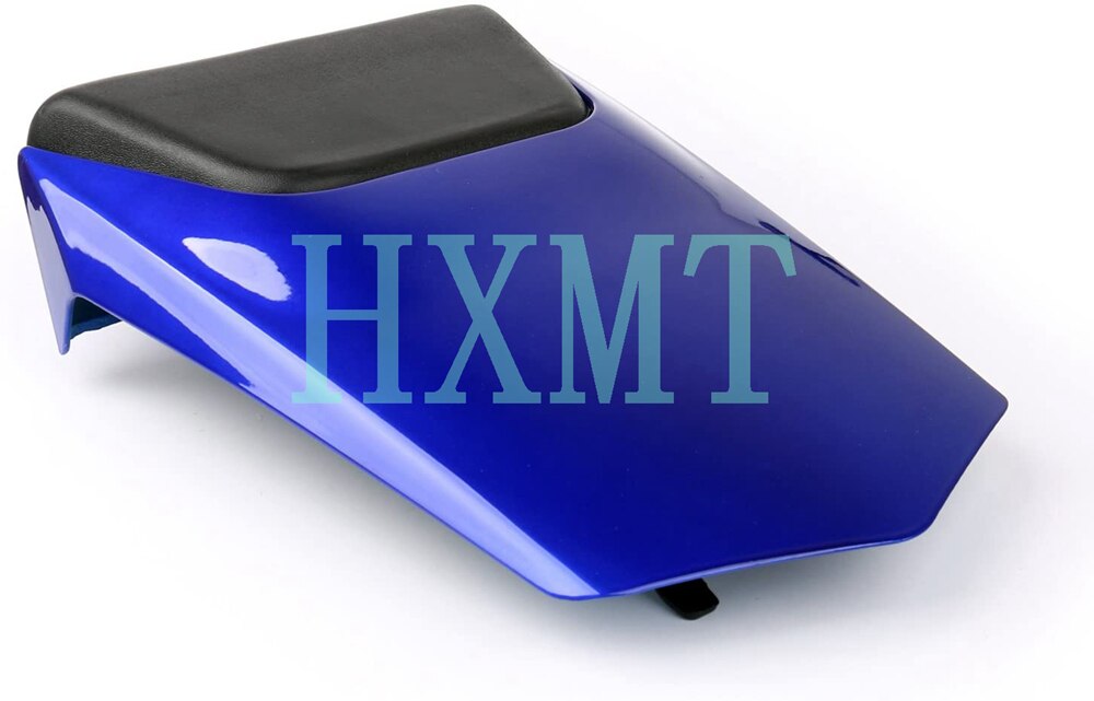 Pour Yamaha YZFR1 YZF 1000 R1 2000 2001 noir bleu moto Pillion couverture de siège arrière capot Solo siège carénage: blue