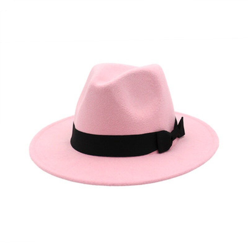 Vrouwen Hoeden Winter Met Lint Band Riem Elegante Khaki Roze Rood Vrouwen Hoeden Kerk Formele Jurk Bruiloft Outdoor Vrouwen Winter hoeden