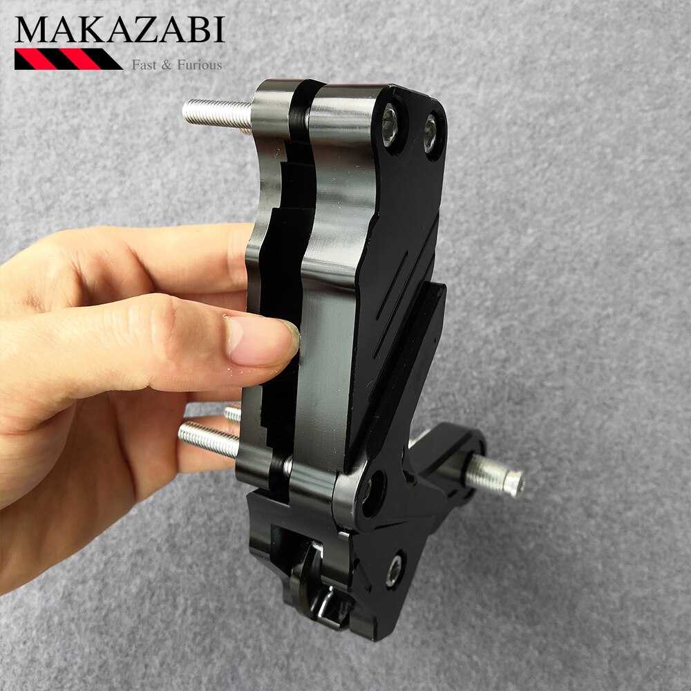 Universell aluminiumjustering kjedestrammer til suzuki banditt 1200 gsx 250r hayabusa gsx 1300r til yamaha  fz1n mt09 etc.