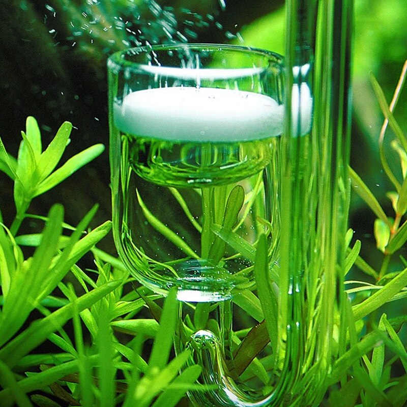 Diffuseur de CO2 en spirale, 1 pièce, compteur de bulles pour Aquarium, diffuseur de réservoir de plantation