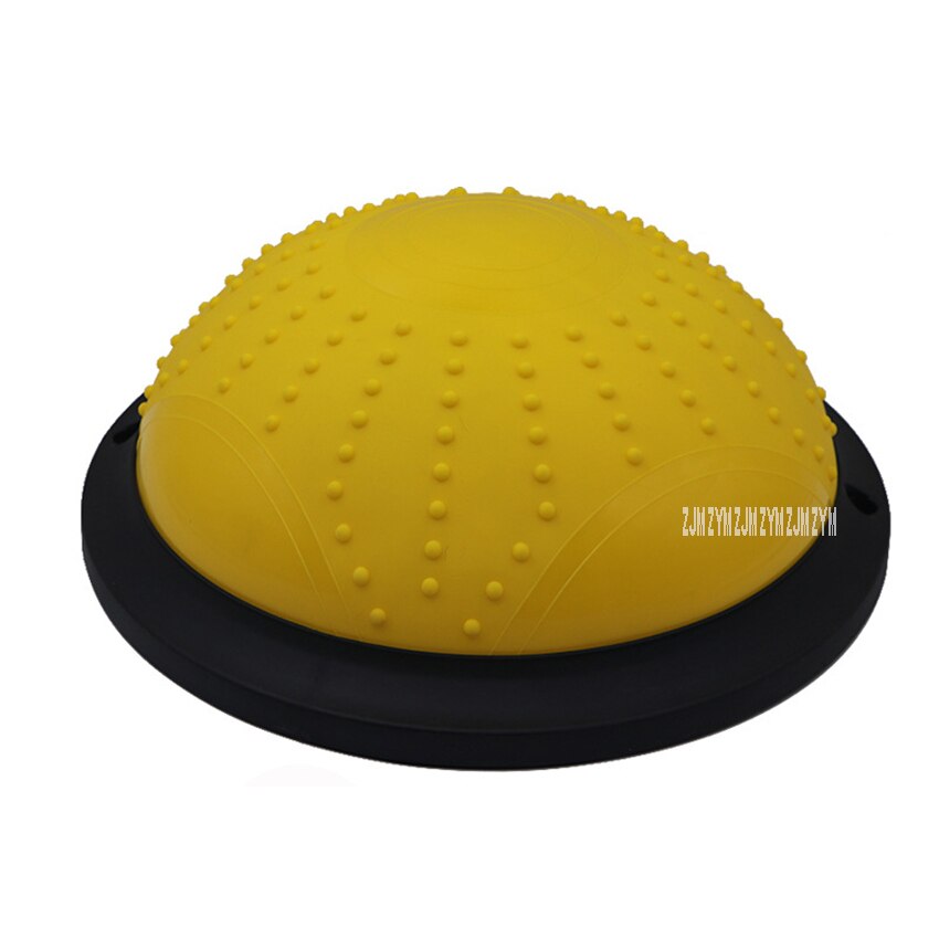 46Cm Mini Yoga Balance Ball Fitball Yoga Halfsphere Semisphere Balance Trainer Apparaat Pvc Bal Half Fitness Bal Blauw