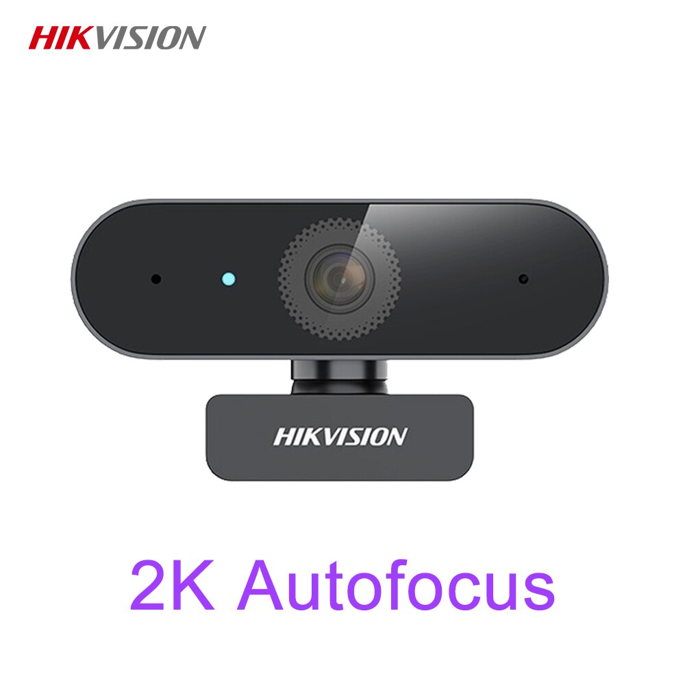 Kamera internetowa Hikvision 1080P 2K 4K pełna kamera internetowa HD mikrofon kamera internetowa kamera USB dla komputer stancjonarny laptop pulpit relacja na żywo wideo: 2K Autofocus