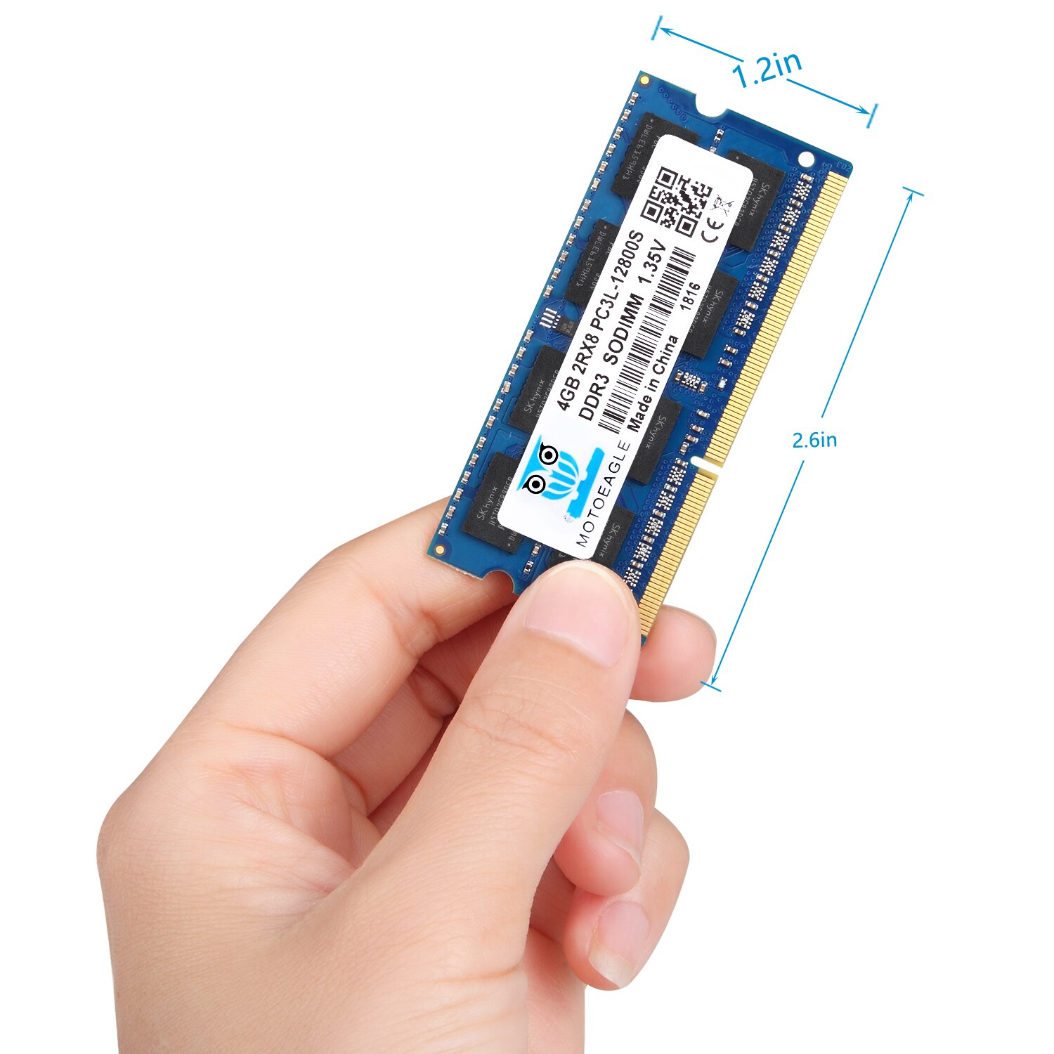 MOTOEAGLE Laptop Speicher RAM DDR3 DDR3L 1066 1333 1600MHz 8500 10600 12800S SODIMM 204Stift