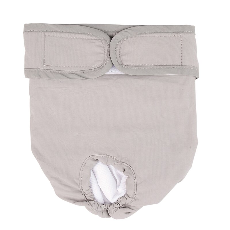Animal de estimação calças fisiológicas para pequeno cão grande filhote de cachorro fralda macio à prova de vazamento calça lavável durável roupa interior do animal de estimação curto fralda: green / XL