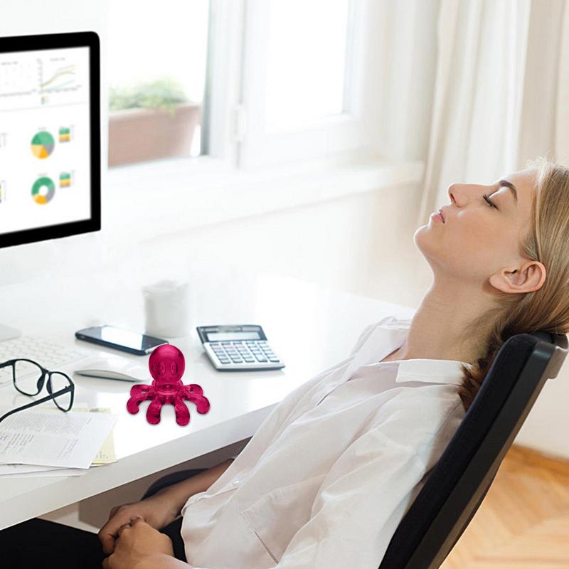 Hoofdmassage Hoofdhuidmassage Octopus Hoofdhuid Stress Relax Spa Healing Legering Gezondheidszorghulpmiddel Lichaam Hoofdmassage Schoonheid Gezondheidshulpmiddel