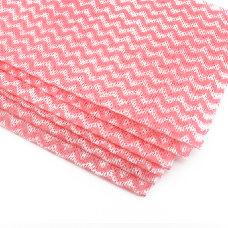 70pcs/bag Non-woven Fabric Kitchen Disposable Cleaning Cloth Multi-purpose Removable Dish Cloth