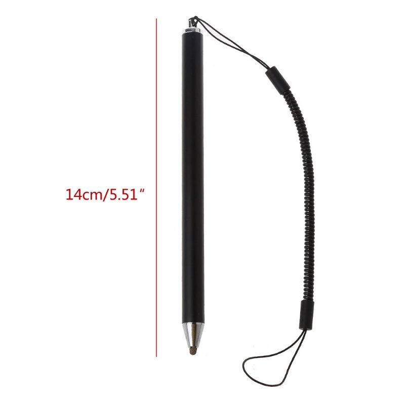 Anti-lost Lanyard Touch Screen Stylus Pen Fibre Stylus Mesh Micro Fiber Tip Pen