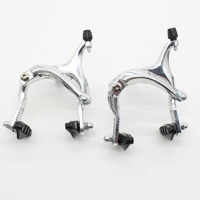 Fiets Rem Klem Aluminiumlegering Lange Arm Klem Biaxial Klem BT410 Vouwfiets Klem Fiets Accessoires: Silver 1 set