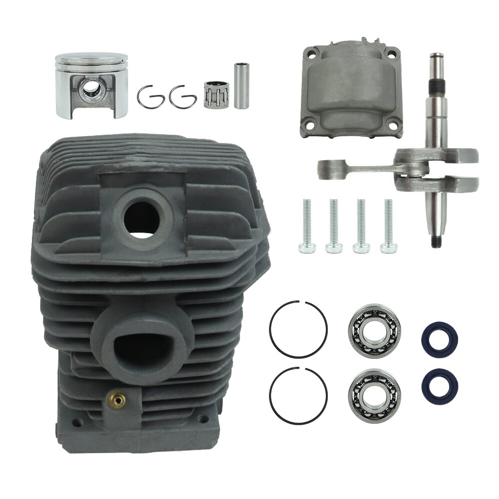 Flypig 42.5mm boring motor motor cylinder stempel krumtapaksel passer til stihl 023 025 ms 230 ms 250 1123 020 1209 1123 030 0408