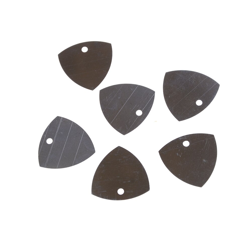 Outil d'ouverture en métal de fer de feuille de 6 pcs/lot pour les outils d'ouverture d'écran d'affichage à cristaux liquides de protection de téléphone portable