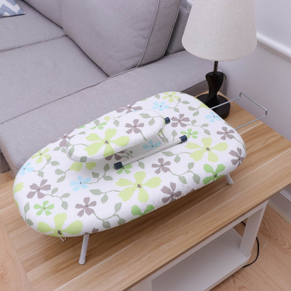 Folding Ironing Board Space Saving Heat Resistant Ironing Rack with Breathable Fireproof Pad
