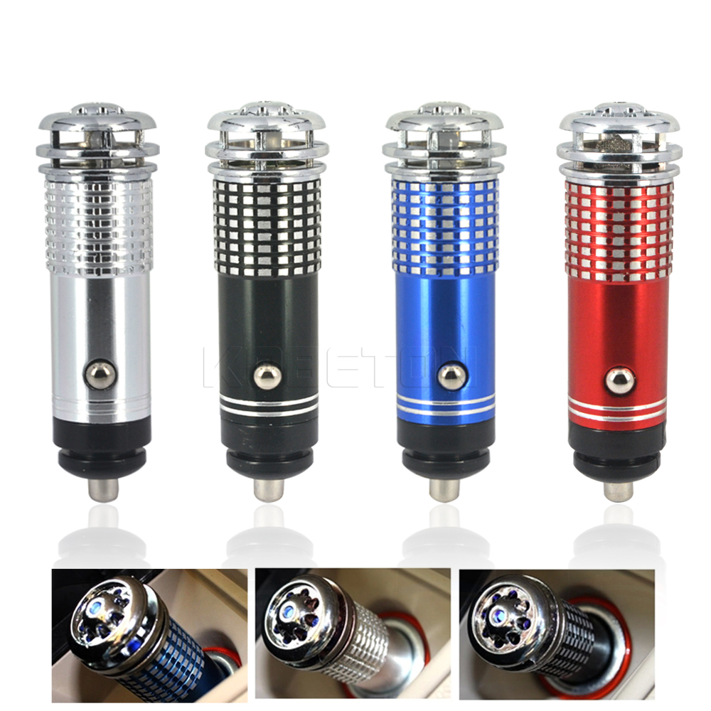 Vehicle Air Purifier 12V Mini Freshener Auto Car Fresh Air Anion Ionic Purifier Oxygen Bar Ozone Ionizer Cleaner