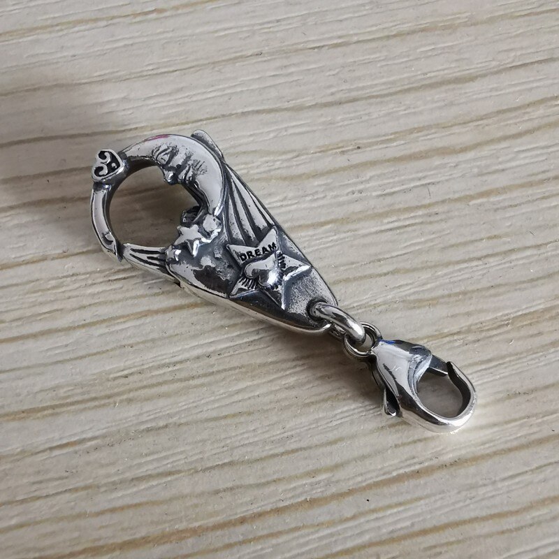 Visco 925 prata esterlina estrela lagosta bloqueio europeu jóias