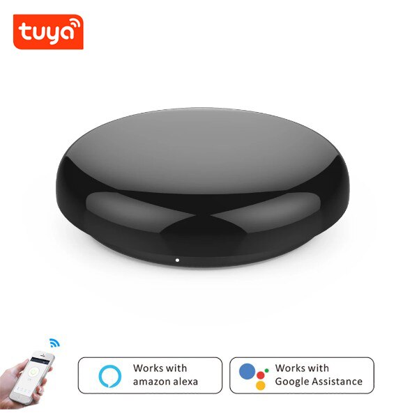 WiFi IR Control Hub Smart Home Blaster Infrared Wireless Remote Control via Smart Life Tuya APP Work with Alexa Google Home