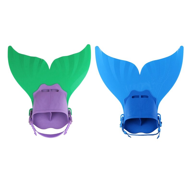 Child Swimming Training Mermaid Flippers Diving Child