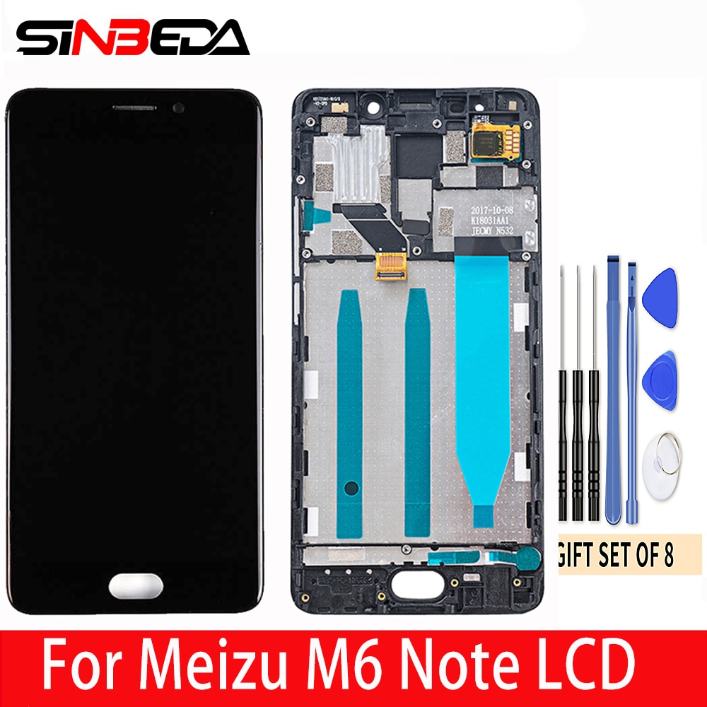 5.5 ''Display Voor Meizu M6 Note M721H M721Q M721W Lcd Touch Screen Digitizer Vergadering Voor Meizu M6 Note lcd Vervanging