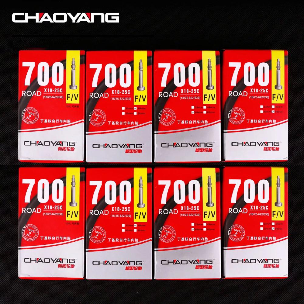 Road Bike Inner Tube French Valve Bicycle Tire Road Bike Cycle Butyl Rubber 700x23c 25 28 38 43 FV Tyre Inner Tube