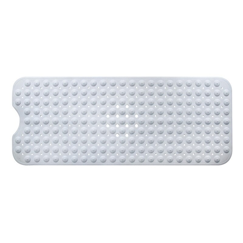 40*100Cm Mat Bad Badmat Pvc Grote Bad Veiligheid Douche Antislip Badmatten Met Zuignap cups Floor Mat: TP