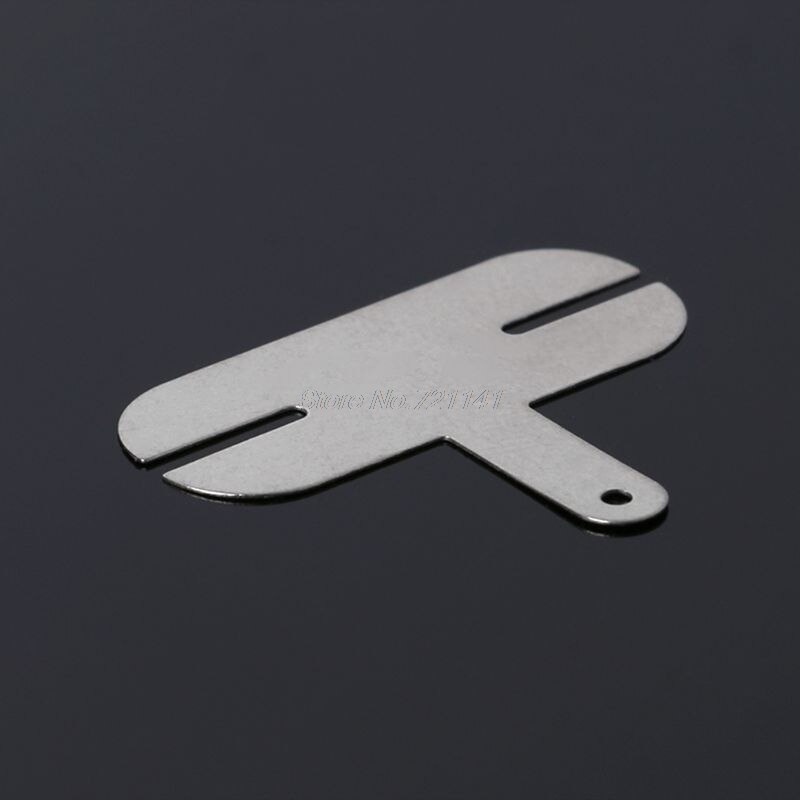 Sourcing Map AAA Batterie-Federplatten – 10er Set, Vernickelt, 21x9 Mm, Für DIY-Reparaturen