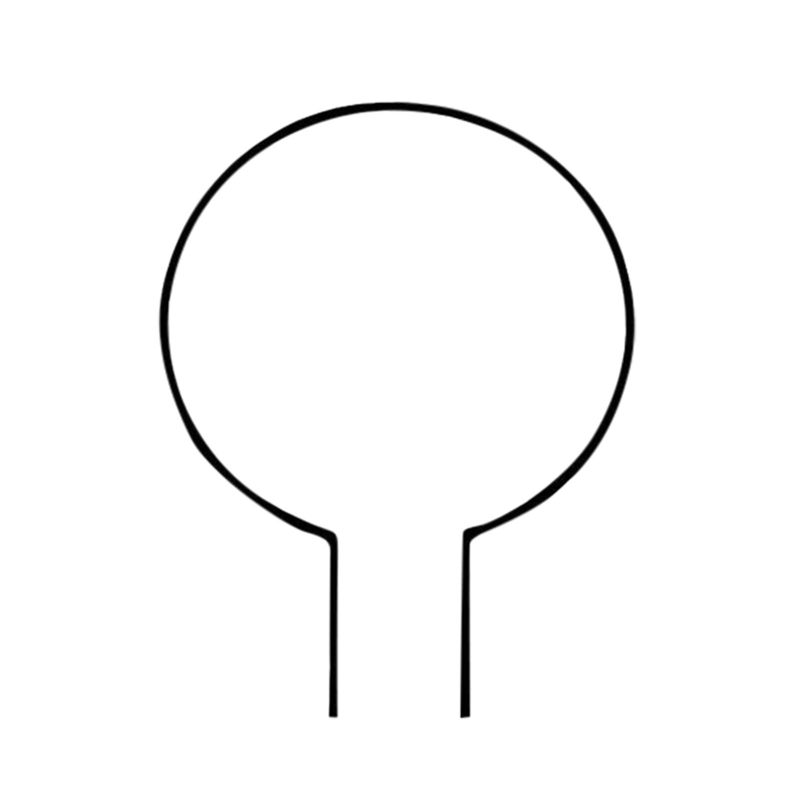 T# Metal Plant Frame Round Garden Frame For Climbing Plants Vine Vegetable Support Frame Anti-rust Garden Decoration