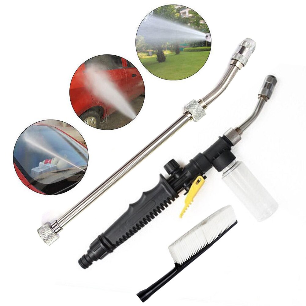 30/48cm High Pressure Water Spray Nozzle Car Wash Home Garden Cleaning Tool