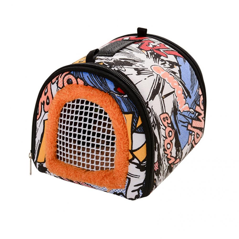 Small Animal Carrier Portable Hedgehog Travel Bag Bed House Keep Warm Ultralight Rabbit Hamster Outdoor Pet Travel Bag