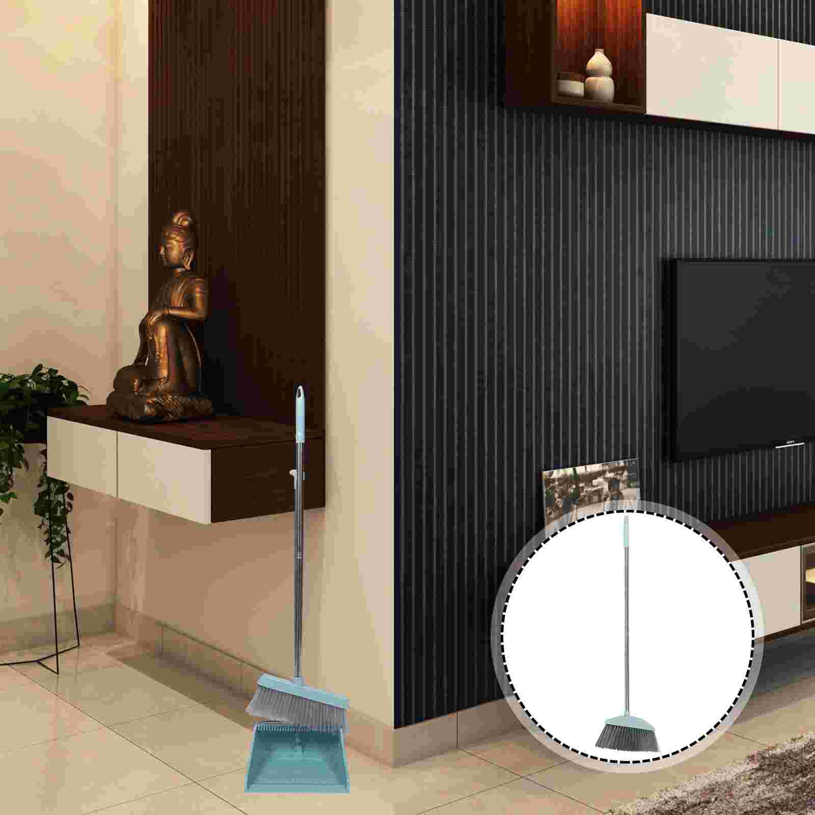 Long Handle Broom Room Cleaning Broom Household Cleaning Supply Metal Handle Broom