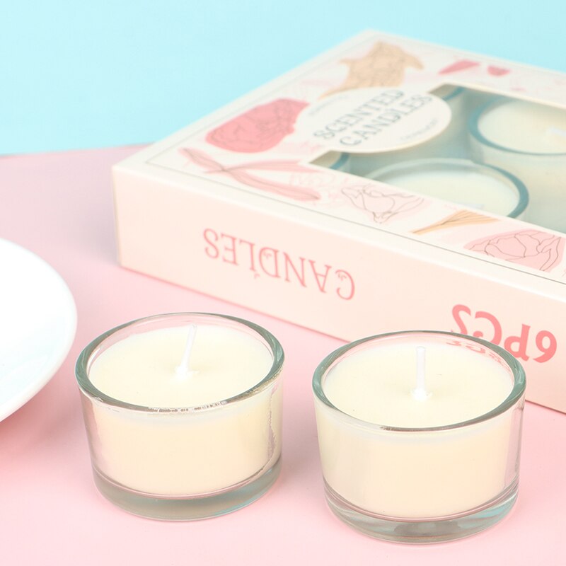 Smokeless Classical Romantic Birthday Wedding Candles Smell Good Scented Candles: WT