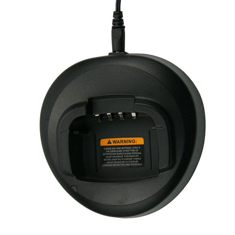 Cargador de batería de escritorio para Motorola CP185 EP350 CP476 CP477 CP1200 CP1300 CP1600 CP1660 CP1668 P140 P145 P160 Radio PMLN5228A