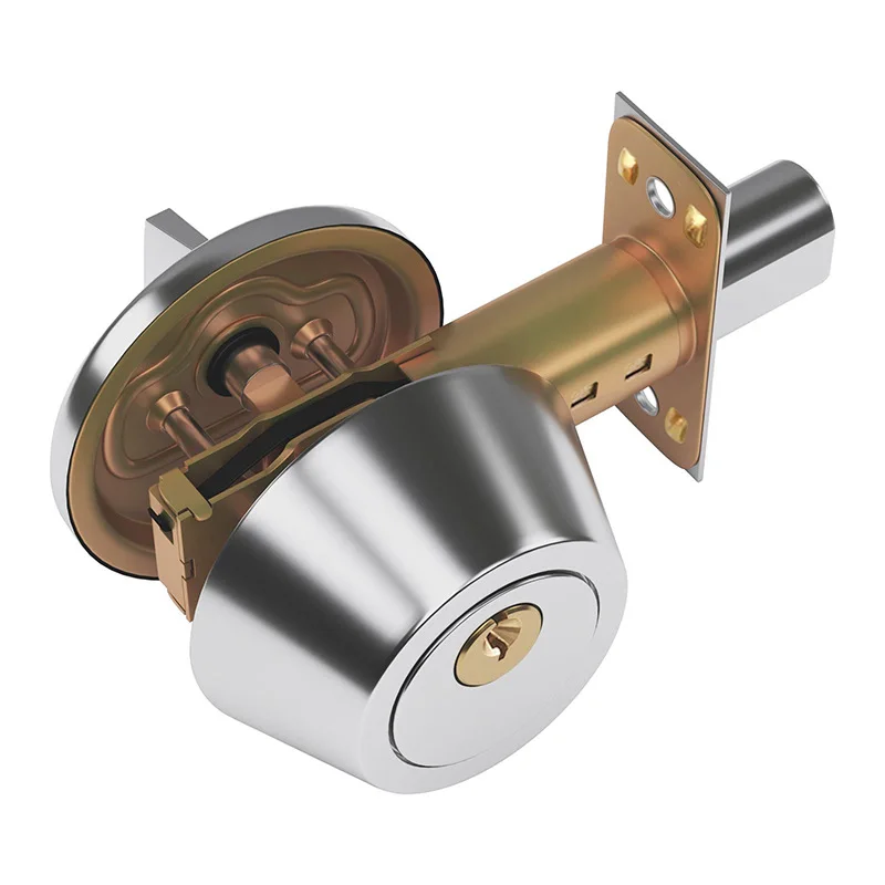 Invisible Door Lock Closed Circuit Indoor Single Side Assistive Dark Door House Door Lock Channel Lock Glass Door Lock With Fram