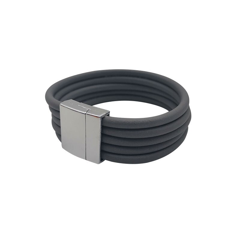 Vintage armbanden met magneetsluiting, handgemaakte armbanden, gewaagde punkstijl, rubberen sieraden, doe-het-zelf sieraden voor vrouwen, mannen, esthetische straat: F