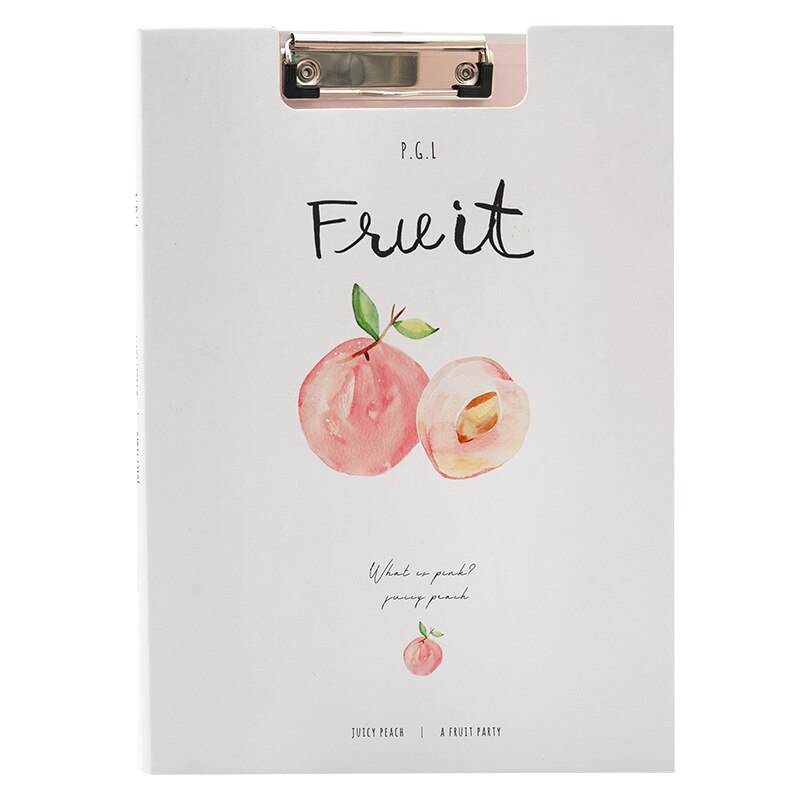 2pcs/set Cartoon A4 Flip Clip Student Cute Paper Clipboard Folder Pad for Office Supply Writing Clipboard Stationery School