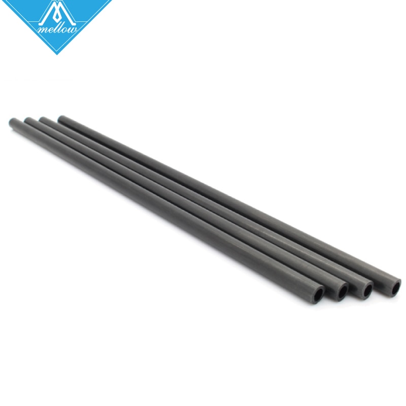 6 uds. Accesorios de impresora 3D Delta Kossel 5*3mm 6*4mm 220 240 300 400mm barra de empuje de fibra de carbono brazo paralelo adecuado para Mini 5347