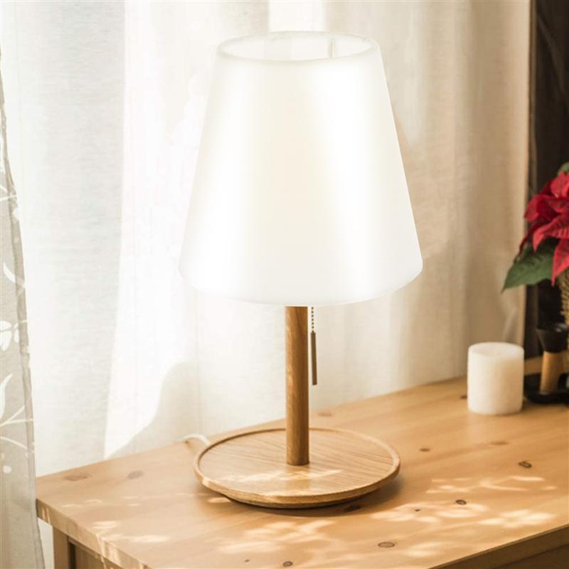 Abat jour en tissu cache lampe lustre applique accessoire lampe cache poussière