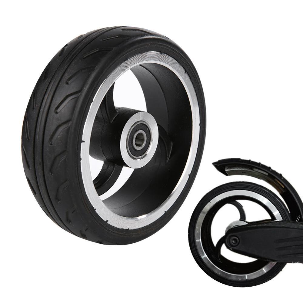 Scooter Rear Rims 5.5 Inch Scooter Wheel PU Tire Aluminum Alloy Rubb... – Vicedeal