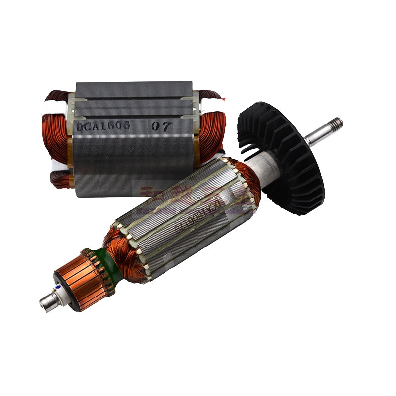 AC220V-240V Haakse Slijper Anker Rotor Stator Vervangen Voor Makita 9556 9557 9558 9556NB 9556HN 9557NB 9557HN 9558NB 9558HN