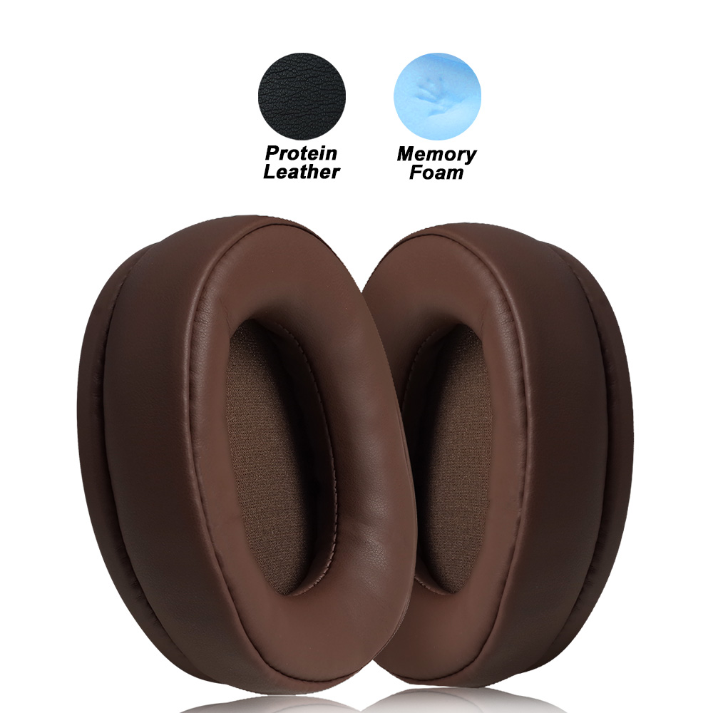 Almohadillas para auriculares OneOdio A70 A71, almohadillas de repuesto para auriculares, orejeras, tela de malla suave, cubiertas para memoria, proteína de esponja: Gris oscuro