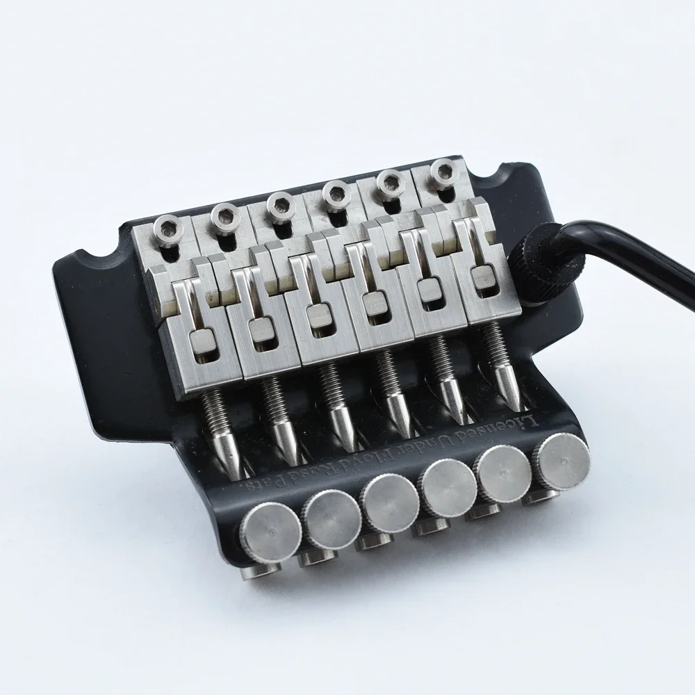 【Hergestellt in Japan】 Hochwertige (6/7 Saiten) Gitarrenbrücke aus Stahl für FR-Tremolo-Systembrücke