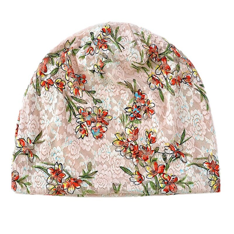 Muts van katoen, kant, bloemenmotief, casual stijl, ademend, elastisch, zomerzonnehoed, buiten, zon, straat, kamperen, vissen, zonnehoed