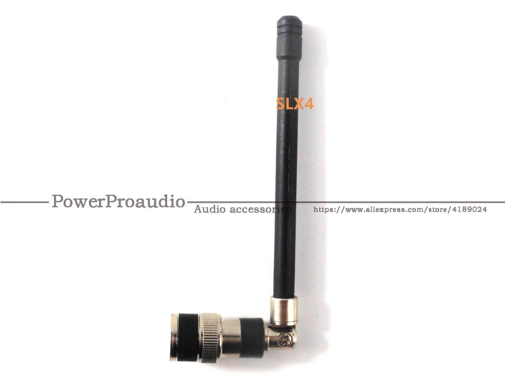 2 stk / mye bnc-antenne til shure trådløs mikrofon slx / uc /u4d/u4s/ub 600-900 mhz ma