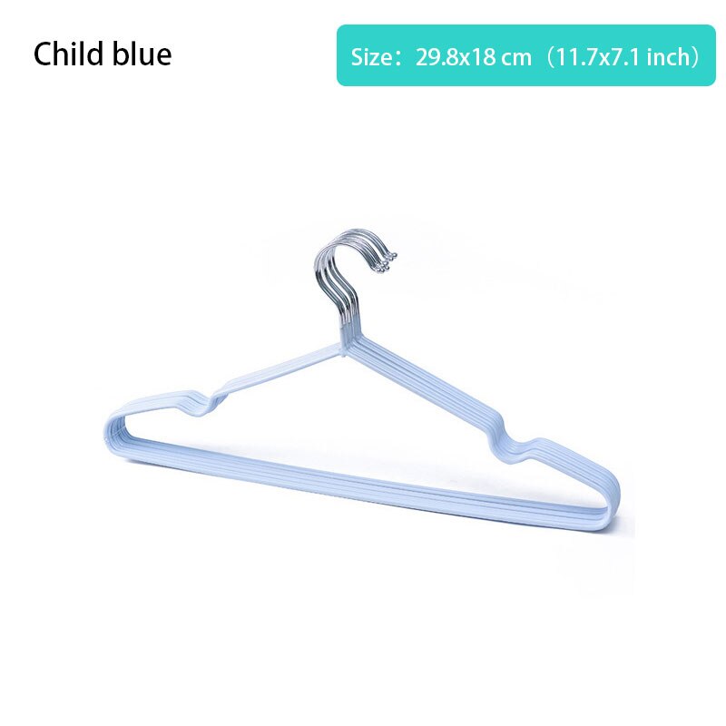 Cintres non alds pour vestes, pantalons et robes, cintres pour vêtements de bébé, adultes et enfants, 5 pièces, 10/20 pièces: S / Clair