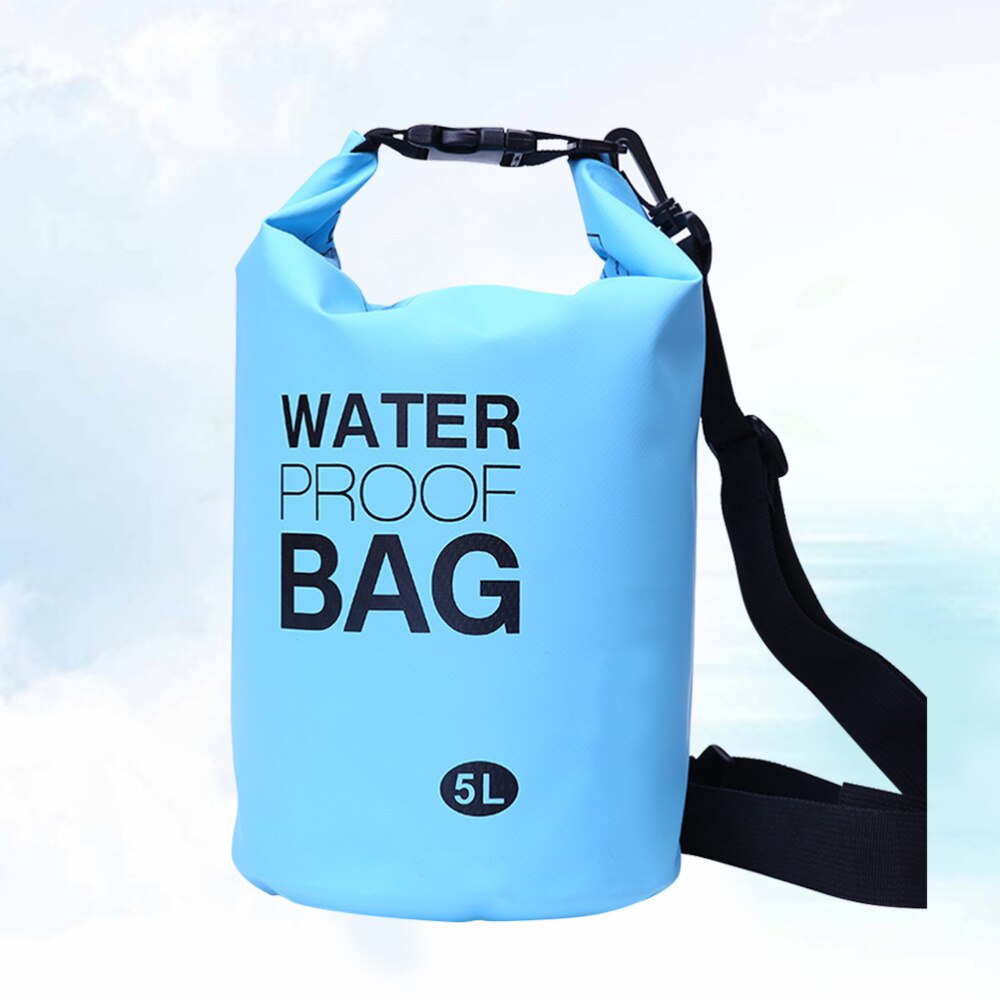 5L Dry Bag - Waterproof PVC Mesh Fabric - Inflatable Boating Buoy for Kayak, Rafting, Swimming