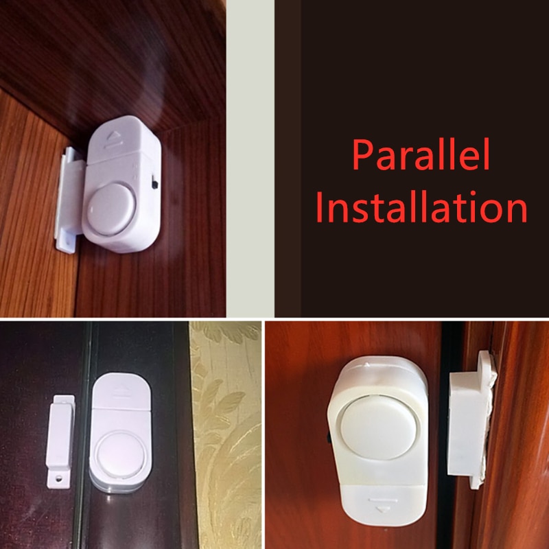Door Window Sensors Wireless Alarm Entry Burglar Standalone Magnetic Independent Home Big Decibel Security 90dB Alarm Guardian