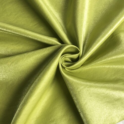 Breedte 59 "Parelmoer Wit Glas Zijde Hennep Stof Laken Linnen Materiaal Mode Jurk Stof Door De Halve Yard: Butter green