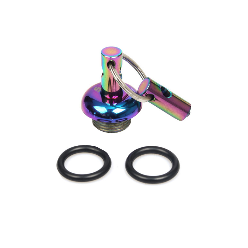 For Loncin VOGE 300 RALLY 300 GY 300GY RALLY300 Motorcycle Accessories Engine Oil Filter Plug Cover Tank Cap Screw Moto Parts: black