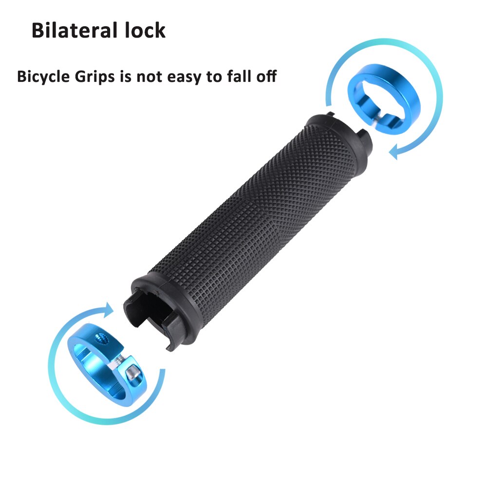 Mtb Fiets Grips Bilaterale Slot Fiets Handvat Bar Grips Fietsonderdelen Antislip Mountainbike Accessoires Fietsen Grips