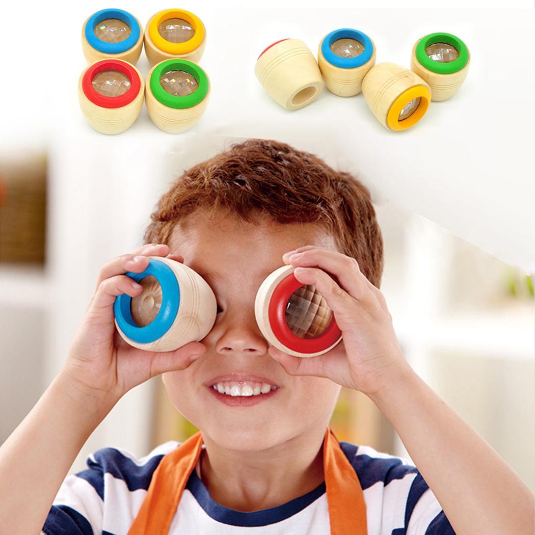 Kinderen Verstelbare Kleur Rotatie Caleidoscoop Speelgoed Puzzel Willekeurige Speelgoed> 3 Jaar Oud