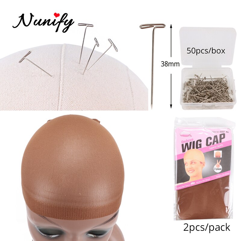 Nunify 21-25Inch Wig Tripod Stand And Canvas Head Wig Manikin Canvas Block Head Stand Aluminium Alloy Round And Mannequin Head