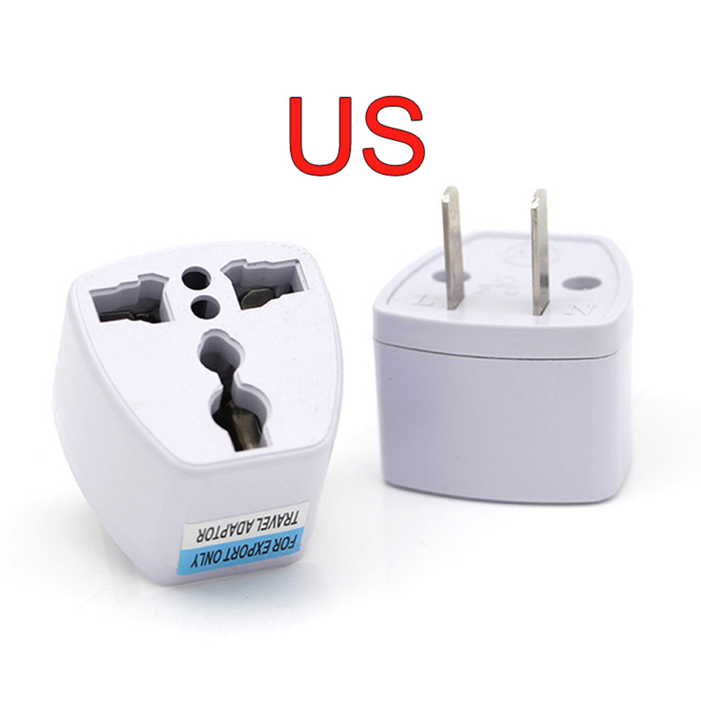 1 Uds GM Estados Unidos Reino Unido AU a EU enchufe US Europa viaje enchufe AC enchufe adaptador conversor