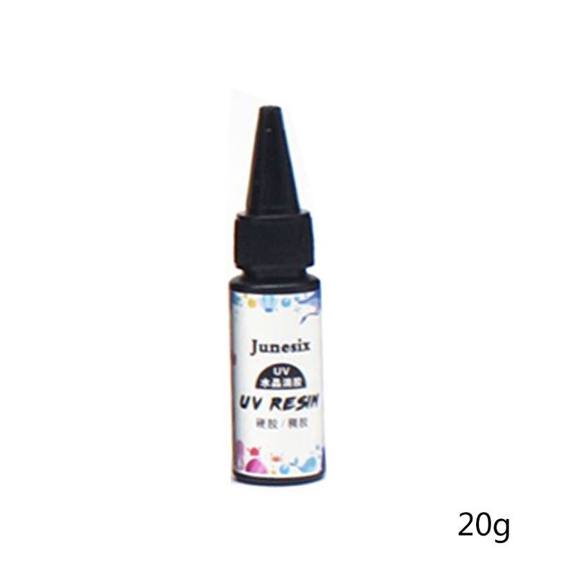 10/20/25/50/60/100g Ultraviolet Curing Epoxy UV Resin Hard Glue Transparent LED Cure for DIY Jewelry Making Casting Coating: B20